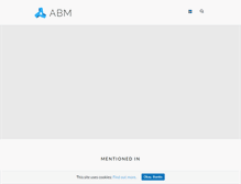 Tablet Screenshot of e-abm.com